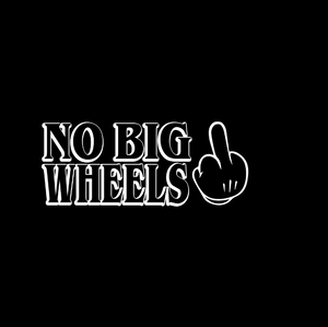 No Big Wheels Vinyl